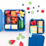 Načítať obrázok do zobrazovača galérie, Sada silikónových gumičiek na wrapy modrá
