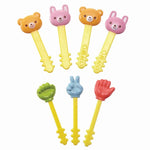 Načítať obrázok do zobrazovača galérie, Napichovátka mini vidličky zvieratká a kameň, papier, nožnice
