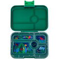 Yumbox XL Tapas 5 oddelení zelený Greenwich