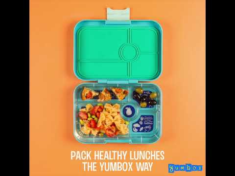 Yumbox Tapas XL 5 oddelení pravá modrá (džungľa)