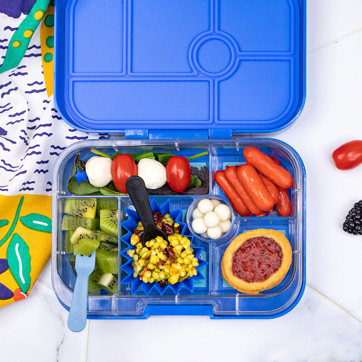 Zvýhodnená bento sada - elekrická modrá