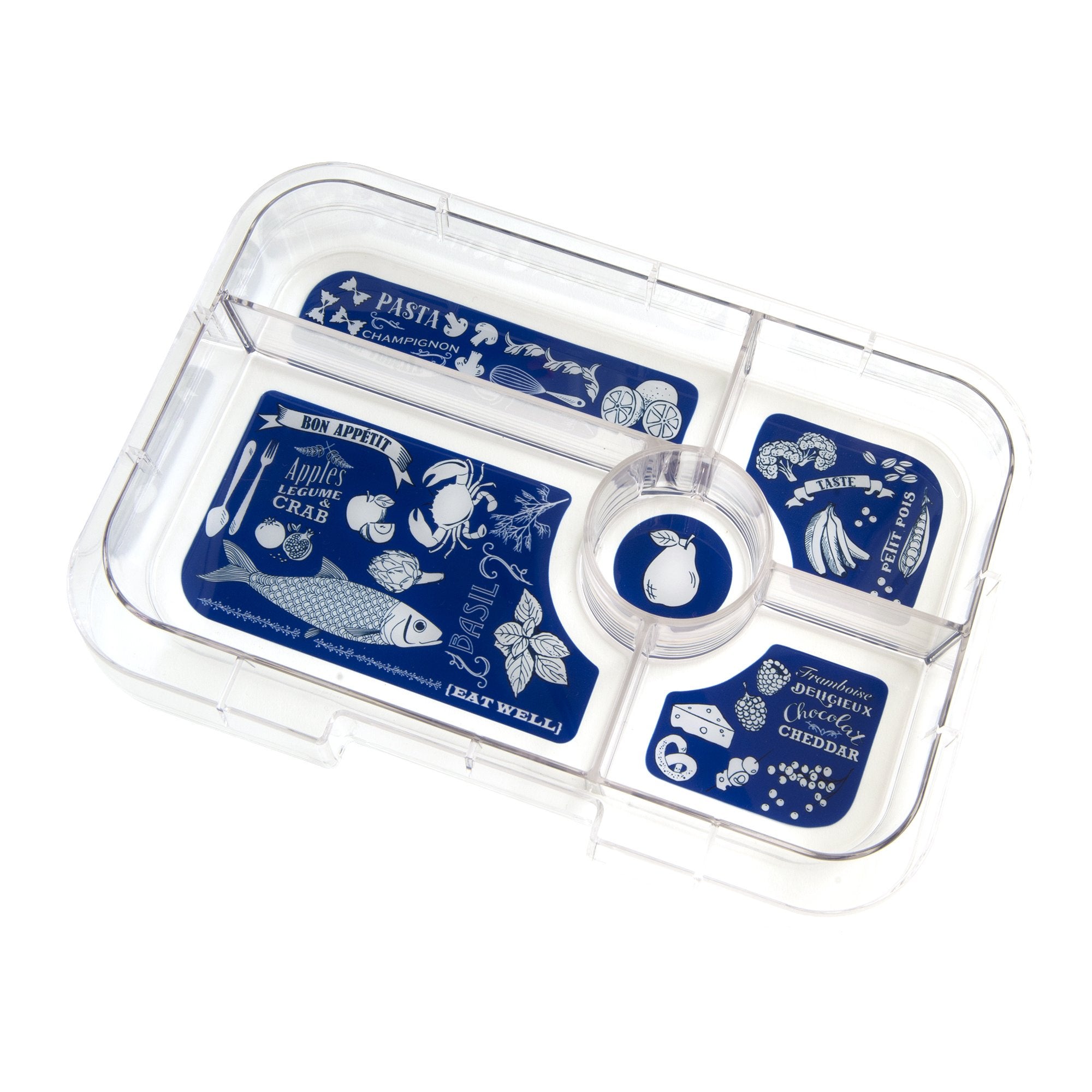 Yumbox Tapas XL 5 oddelení modrý Antibes