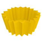 Načítať obrázok do zobrazovača galérie, Sada silikónových pohárikov žltá
