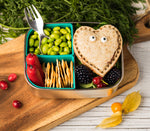 Načítať obrázok do zobrazovača galérie, Sada 2 tvorítok Lekkabox na plnené sendviče - srdiečko a kvietok
