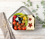 Načítať obrázok do zobrazovača galérie, Set 4 krátkych nerezových napichovátok Lekkabox - magická záhrada
