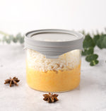 Načítať obrázok do zobrazovača galérie, Lekkabox Little Prep - sklenená dózička so skleneným viečkom so silikónovým tesnením 450ml
