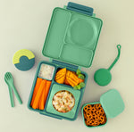 Načítať obrázok do zobrazovača galérie, OmieSnack - silikónová dóza zelená 280ml
