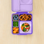 Načítať obrázok do zobrazovača galérie, OmieDip - sada 2 silikónových dózičiek fialová a oranžová
