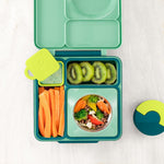 Načítať obrázok do zobrazovača galérie, OmieDip - sada 2 silikónových dózičiek modrá a limetková
