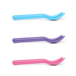 Načítať obrázok do zobrazovača galérie, Detský cestovný príbor, sada 2 kusov - OmiePod Capri modrá
