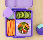 Načítať obrázok do zobrazovača galérie, OmieDip - sada 2 silikónových dózičiek fialová a oranžová
