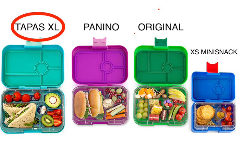 Yumbox XL Tapas 5 oddelení zelený Greenwich