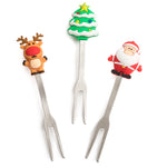 Načítať obrázok do zobrazovača galérie, Set 3 vianočných nerezových napichovátok (dlhé)
