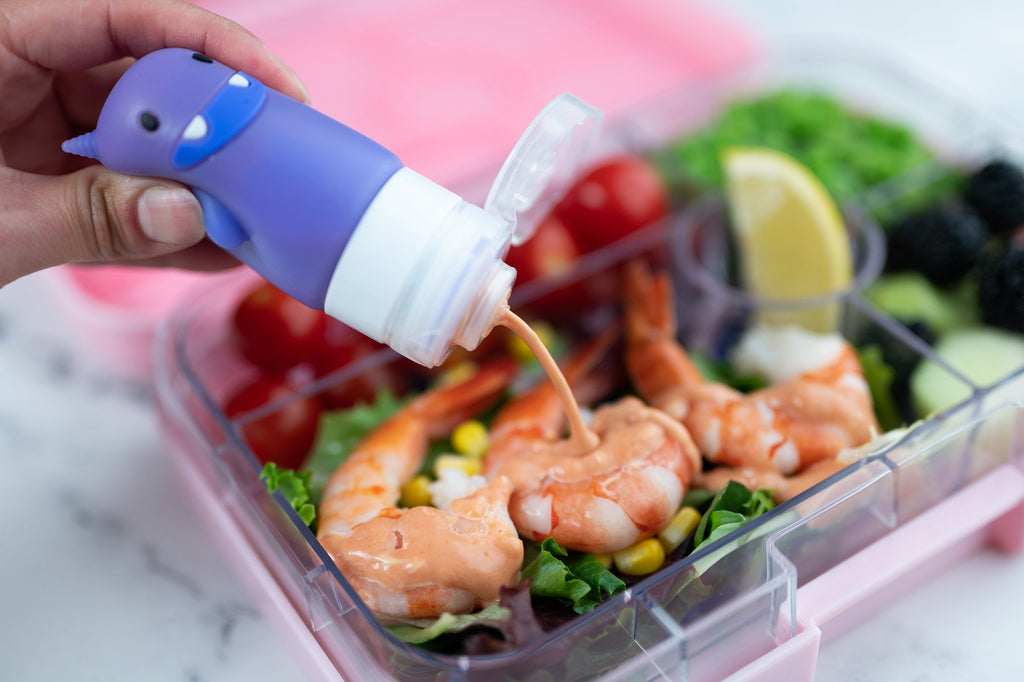 Yumbox Sada 3 silikónových fľaštičiek Veselé príšerky 60ml